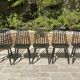 5 Ikea chairs circa 1960, Tellus model