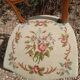 Antique upholstered chair