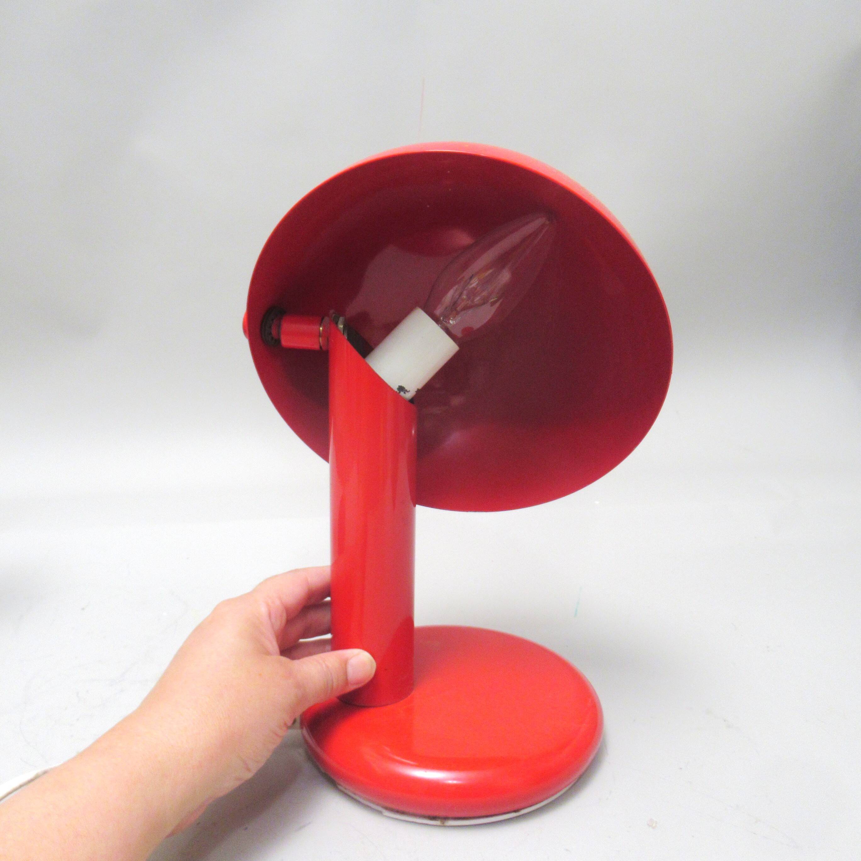 1980s mushroom desk lamp