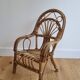Fauteuil rotin enfant