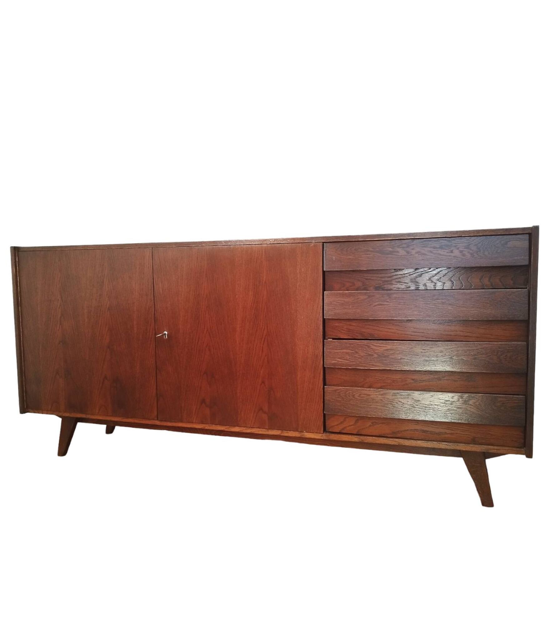 Czechoslovakian Sideboard by J. Jiroutek for Interier Praha, 1960s