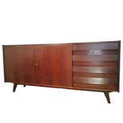 Czechoslovakian Sideboard by J. Jiroutek for Interier Praha, 1960s