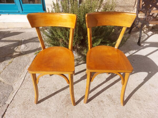 3 chaises bistrot Luterma