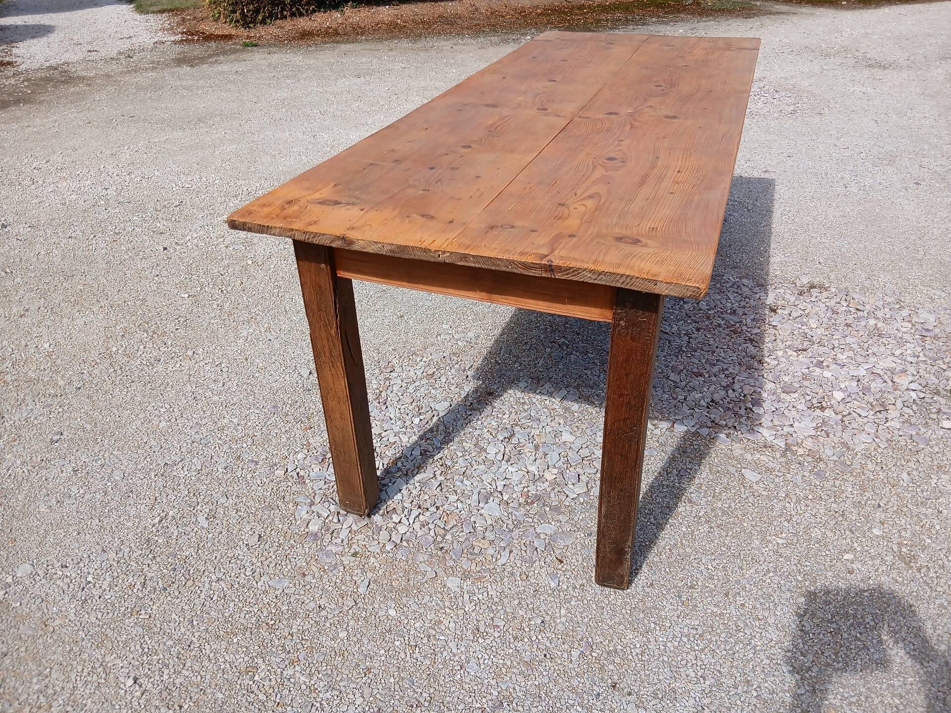 Table de ferme 220cm 