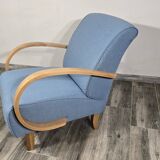 Art Deco Lounge Chair by Jindrich Halabala, 1940s