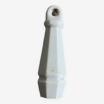 Ceramic flush handle