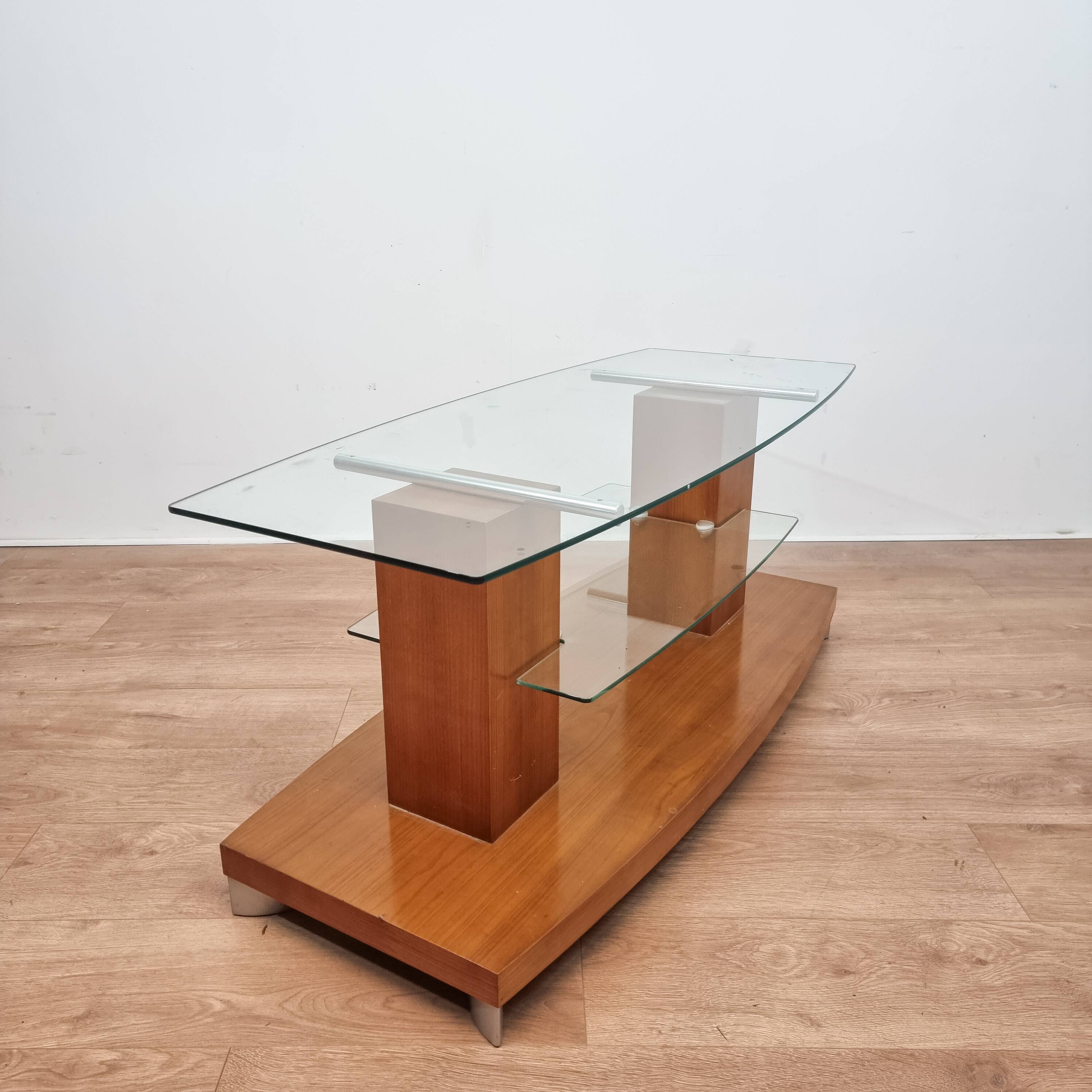 Elegant 80s TV cabinet