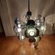 Lustre vintage 70, Oscar Torlasco , 9 feux