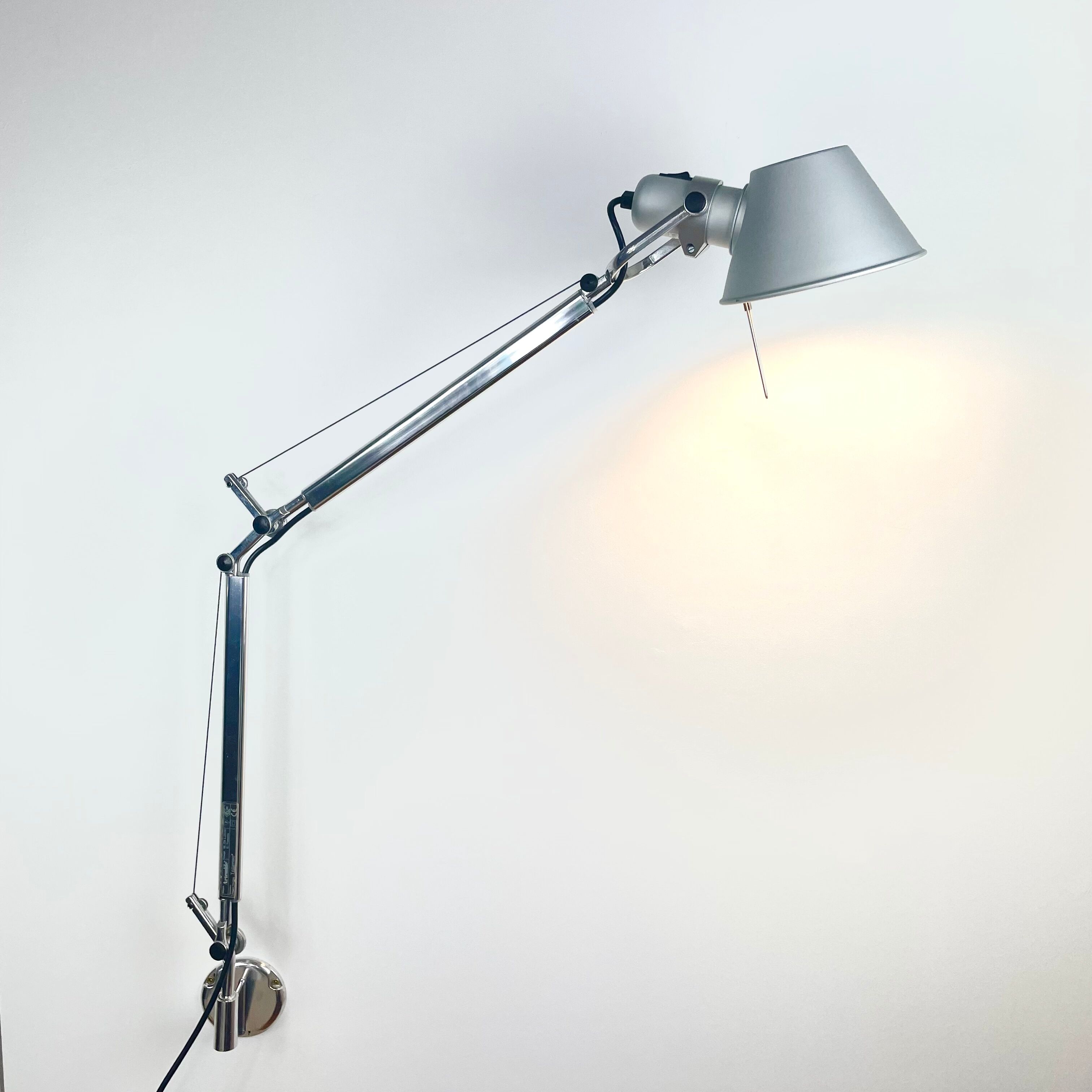 Tolomeo wall lamp by Michele De Lucchi and Giancarlo Fassina for Artemide, published since 1987