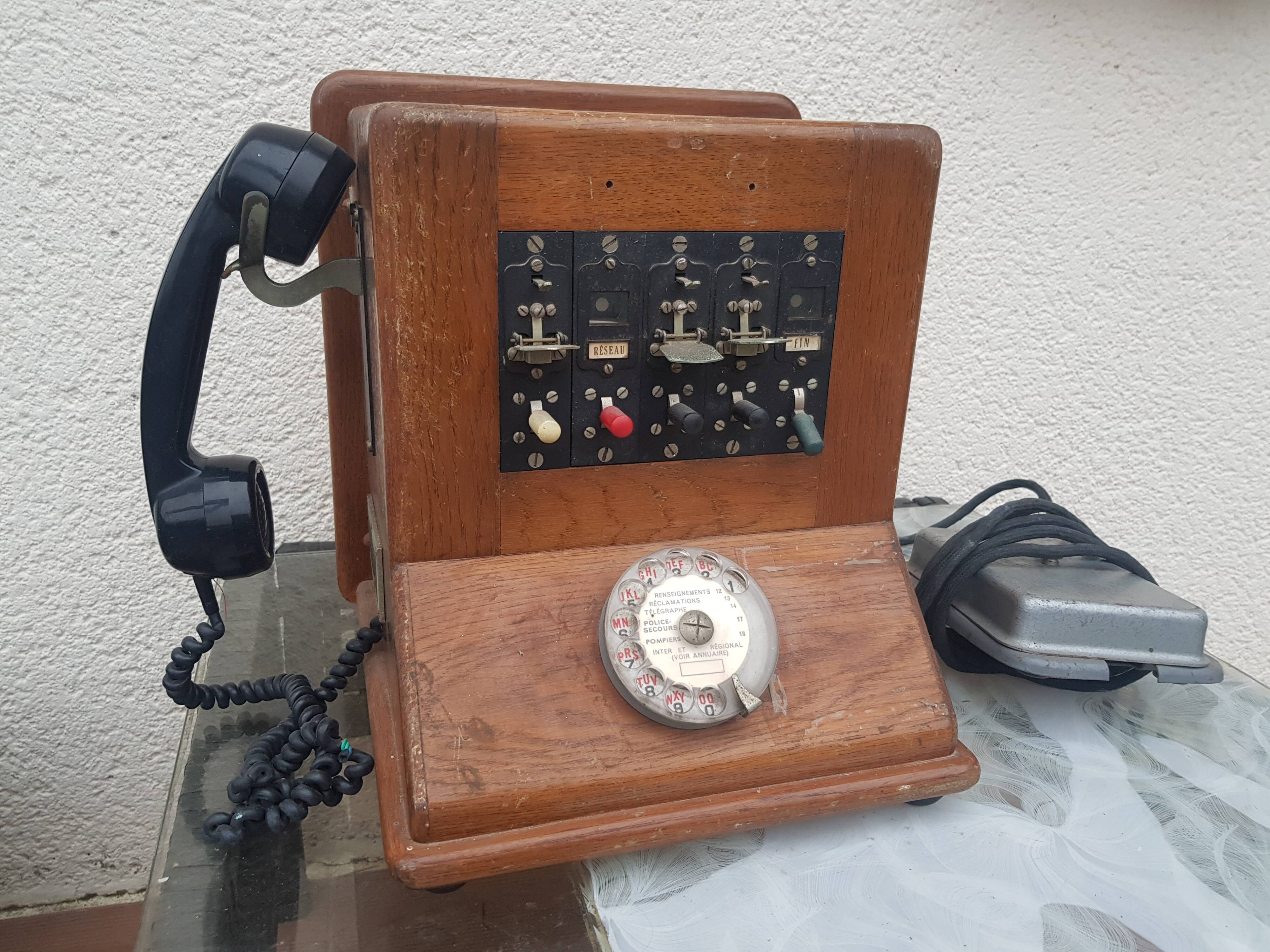 Old telephone