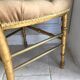Ancienne paire de chaises de théâtre