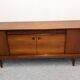 Teak enfilade by Johannes Andersen for Clausen & Son, Denmark 1960.