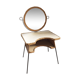 Coiffeuse vintage en osier