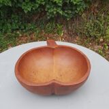 Vintage teak fruit cup