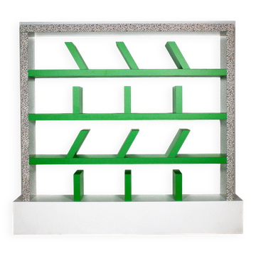Suvretta bookcase by Ettore Sottsass for Memphis Milan, 1981