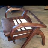 Colonial style armchair