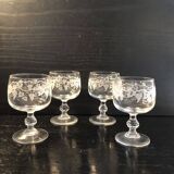Verres à pied