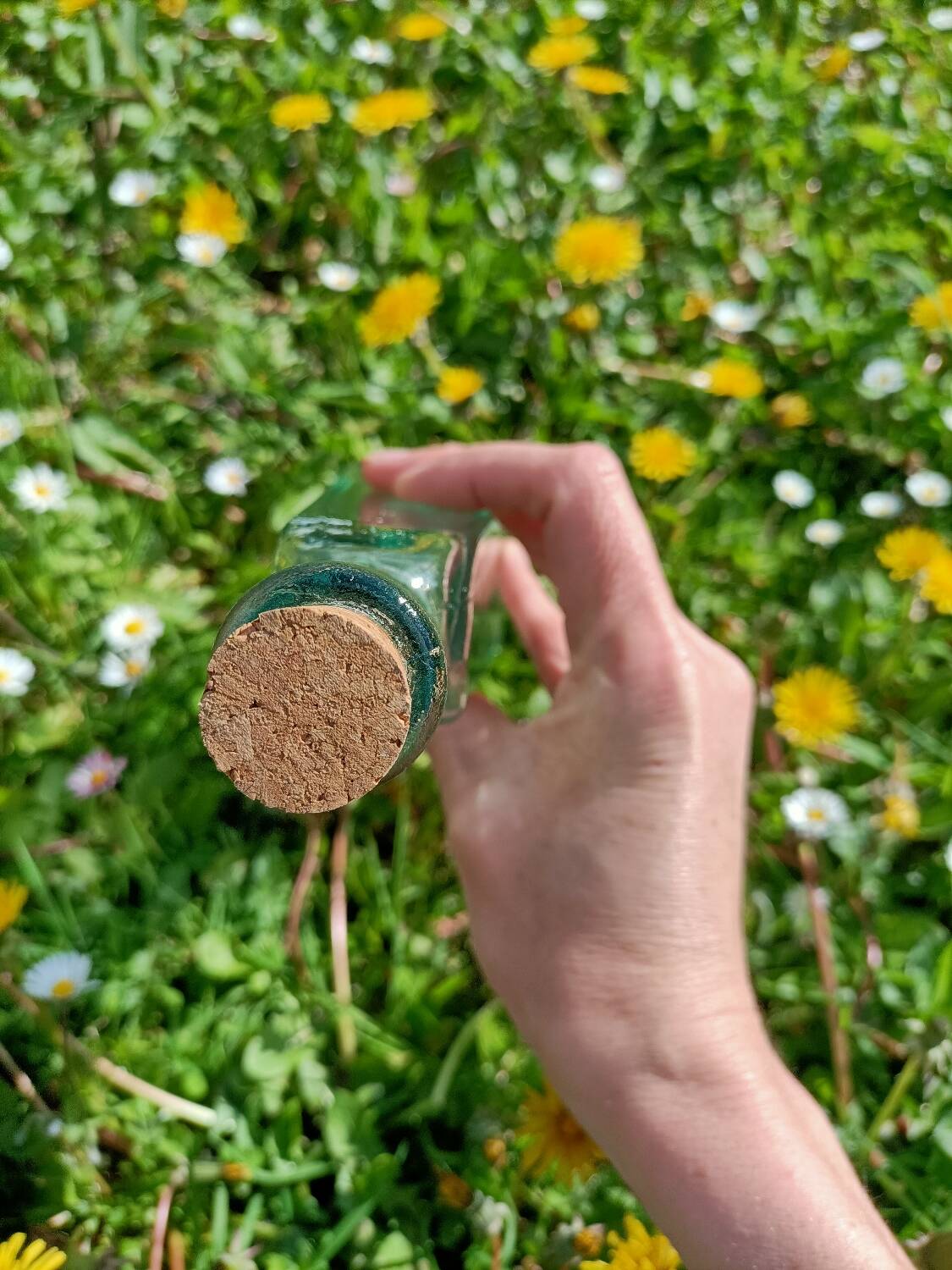 Glass carafe - Vintage -