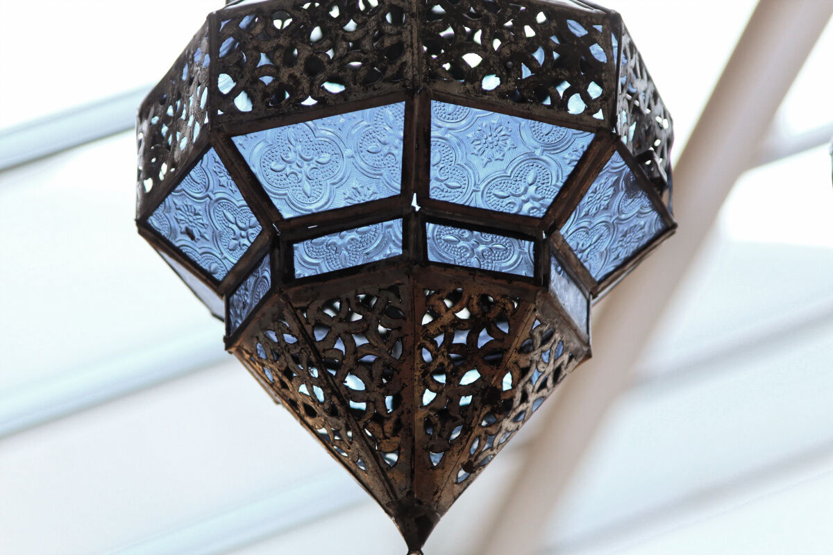 Pair of oriental lanterns