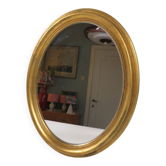 Miroir vintage doré