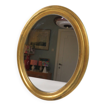 Miroir vintage doré