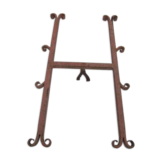 Letter H wrought iron