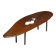 Organic modern coffee table with natural void, France, mid 20th century