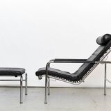 Armchair & Ottoman Gabriele Mucchi "Genni" for Zanotta