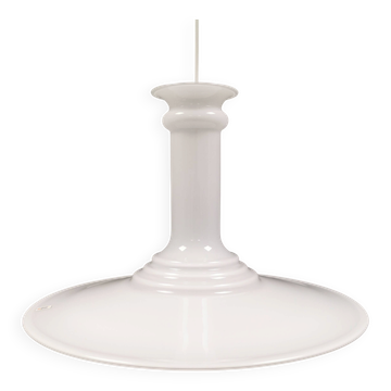 Lampe à pendentif en verre opale Mythos par Sidse Werner, Royal Copenhagen/Holmegaard