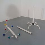 Italian tubular coat rack, 1970s