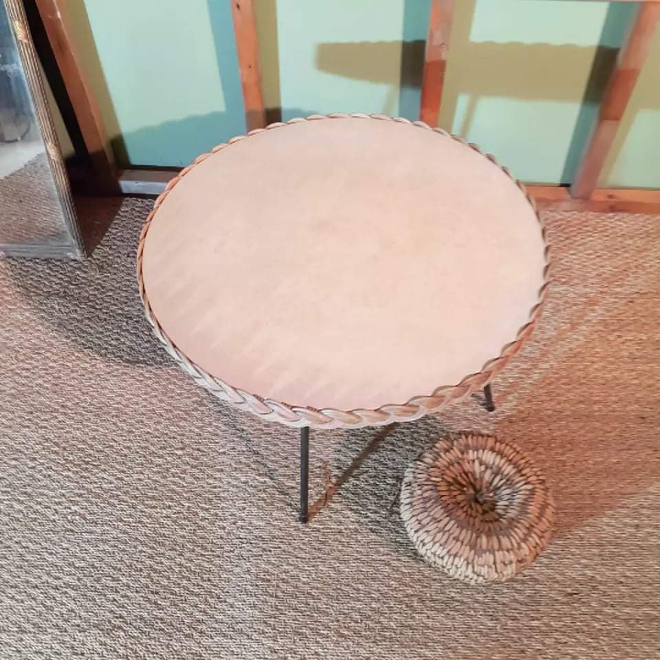 Rattan coffee table