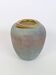 Vintage Glass Art Vase Hand Blown Iridescent Rainbow Gold