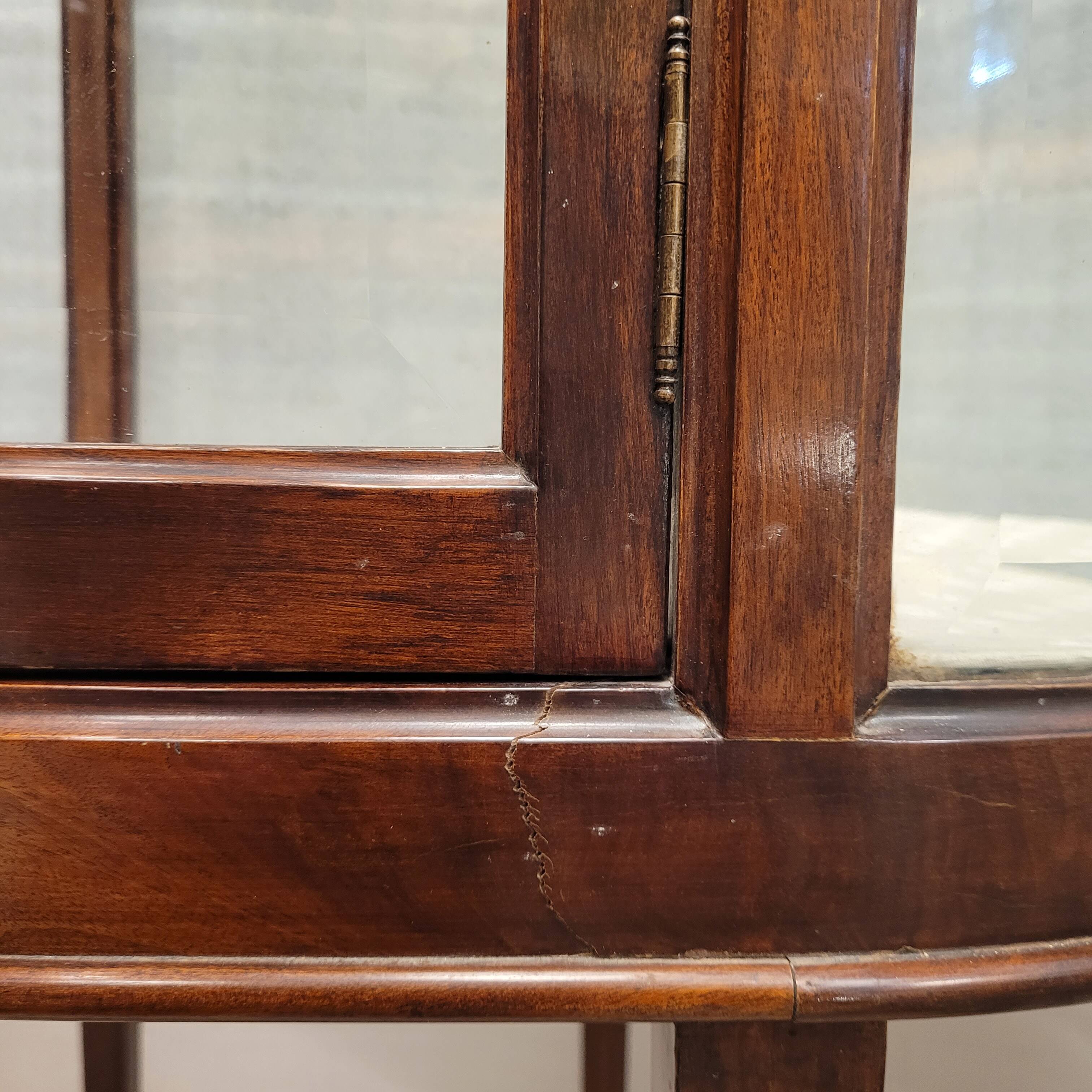 Vitrina, madera de caoba, style Eduardiano, pp. s. XX - Inglaterra