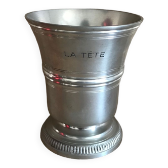 Timbale en étain