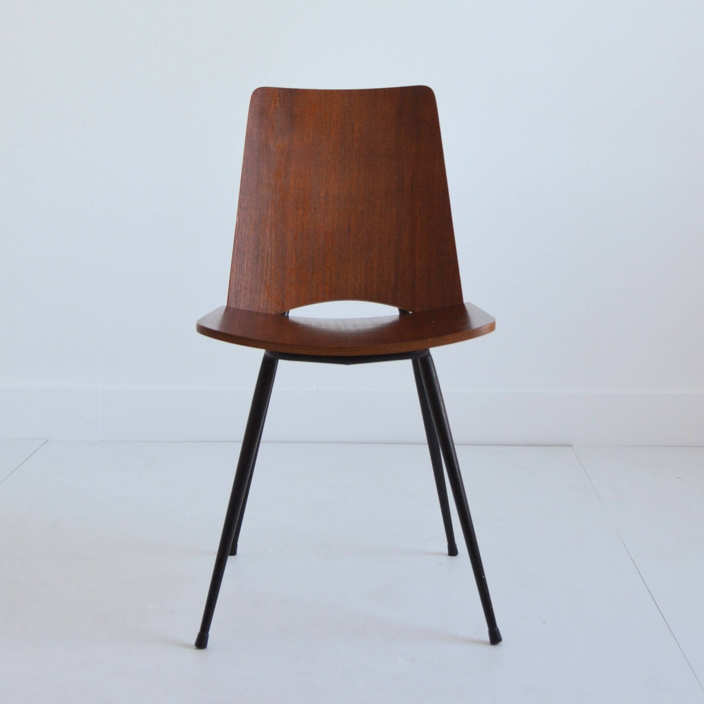 Scandinavian teak chair 1950s