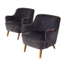 Pair of Italian  armchair 50/60