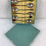 Box of 6 English-made mocha spoons