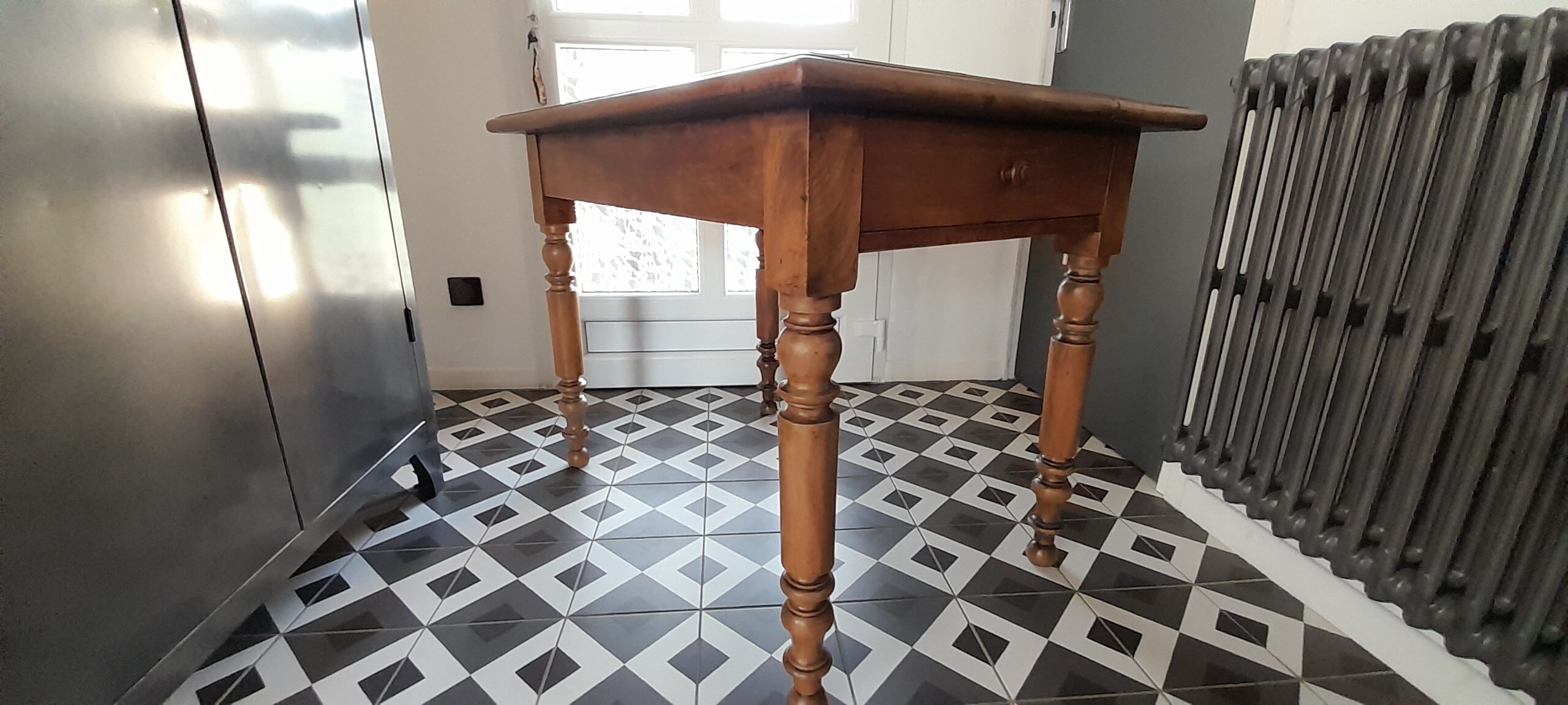 Old farmhouse table