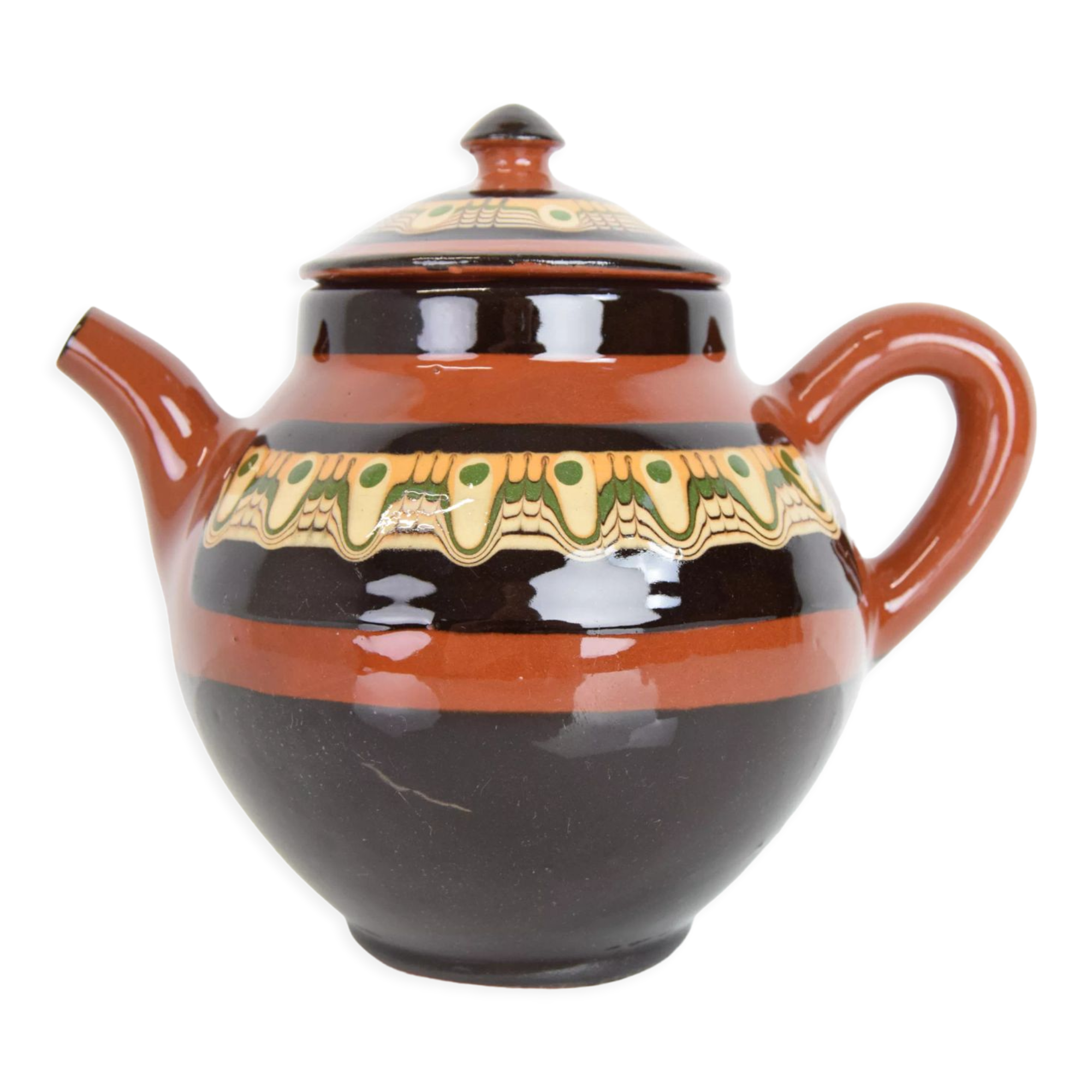 Mid-century Ceramic Jug hand painted 1960's