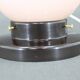 1950s Czechoslovakia recessed Bakelite glass lamp