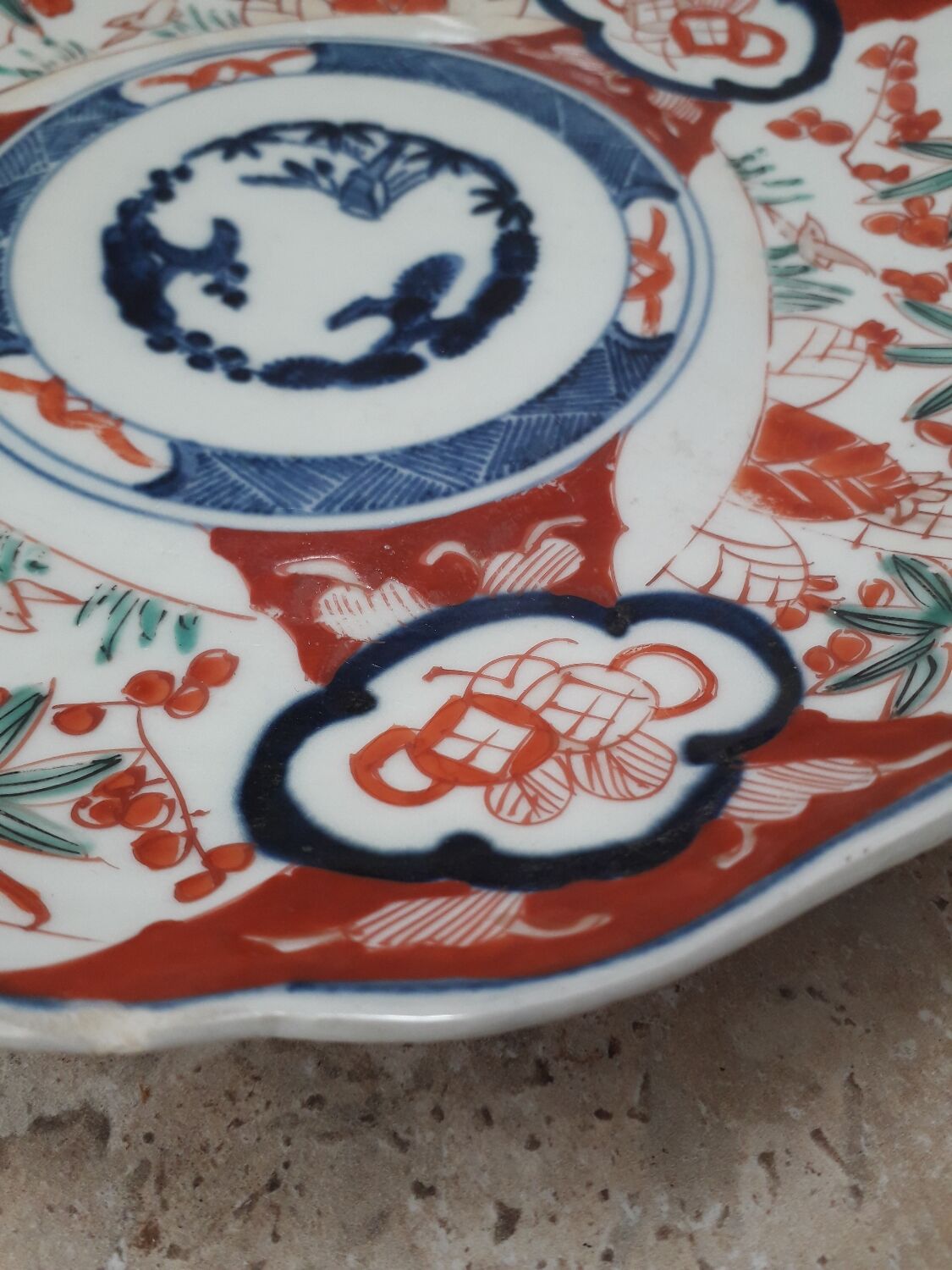 Assiete collection Imari antique Japanese porcelain