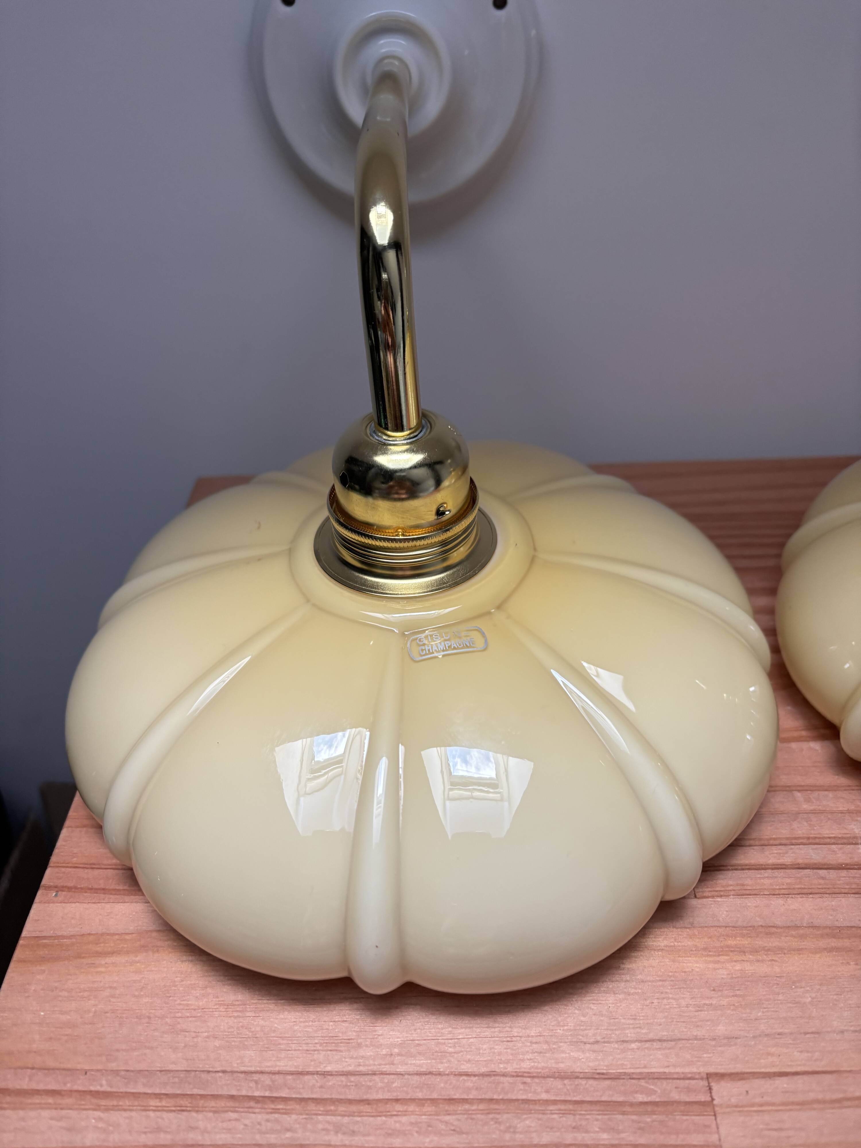 Pair of Art Deco wall sconces