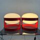 Lampe de table vintage KD28 Joe Colombo ensemble de deux