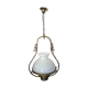 Old suspension in opaline and brass