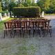 25 chaises de bistrot bois massif bois courbé