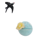 Bénitier en faïence de Desvres, 1980