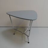 Vintage sidetable with chrome base 1950's