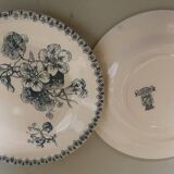Assiettes terre de fer