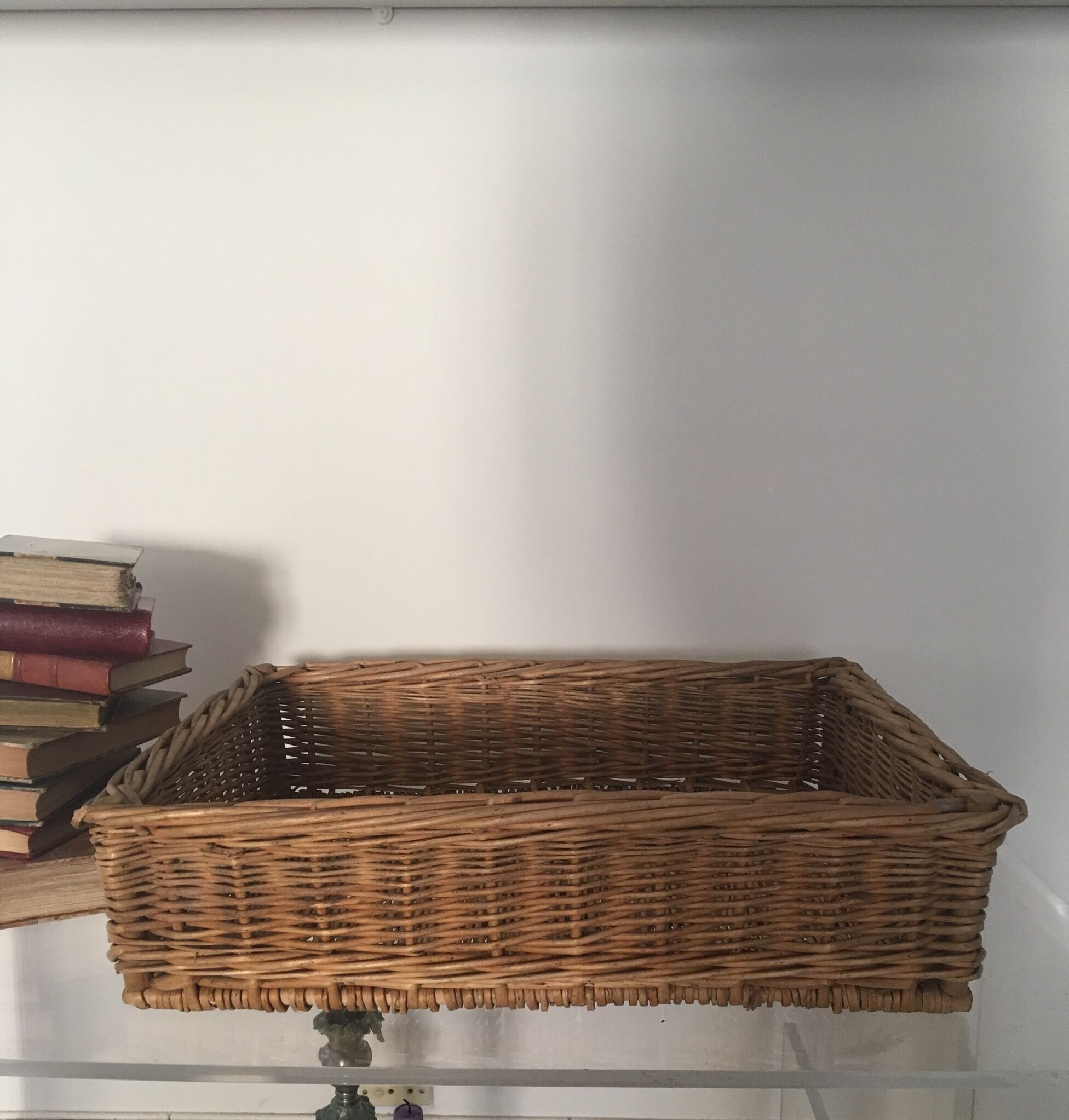 Rectangular basket 50 cm long