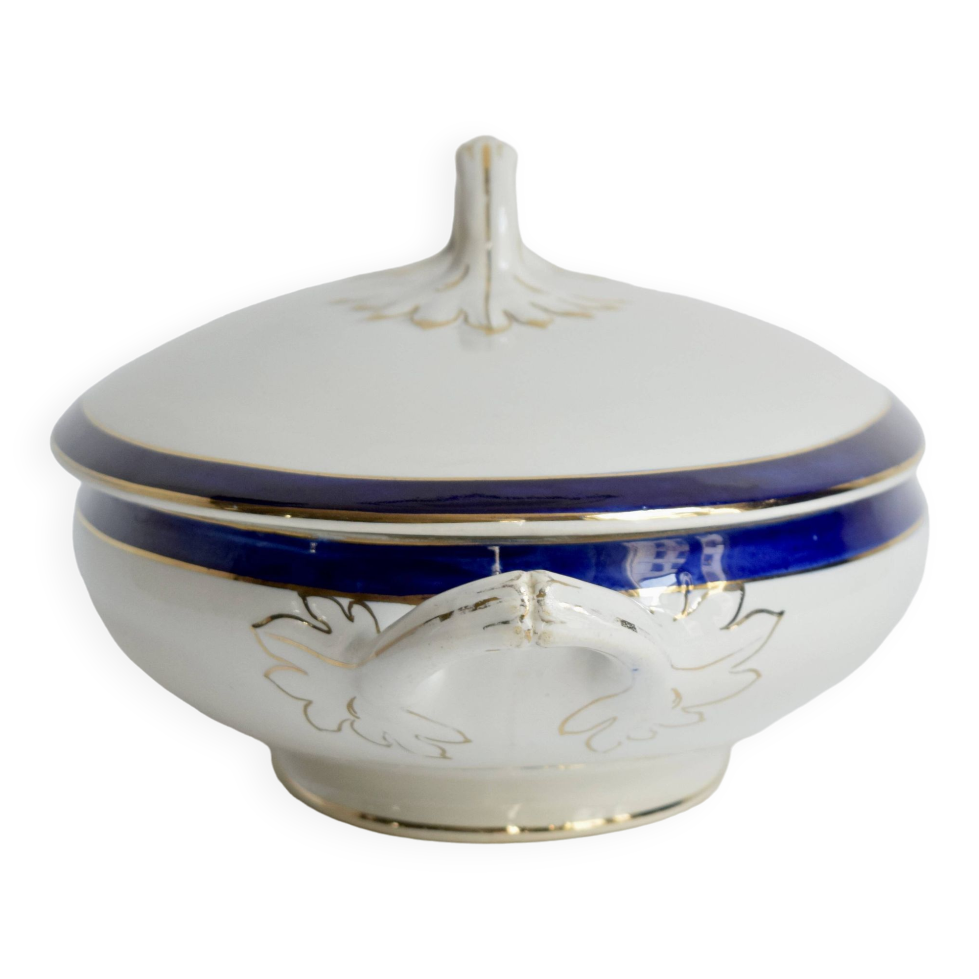 Sarreguemines earthenware - Former vegetable bowl